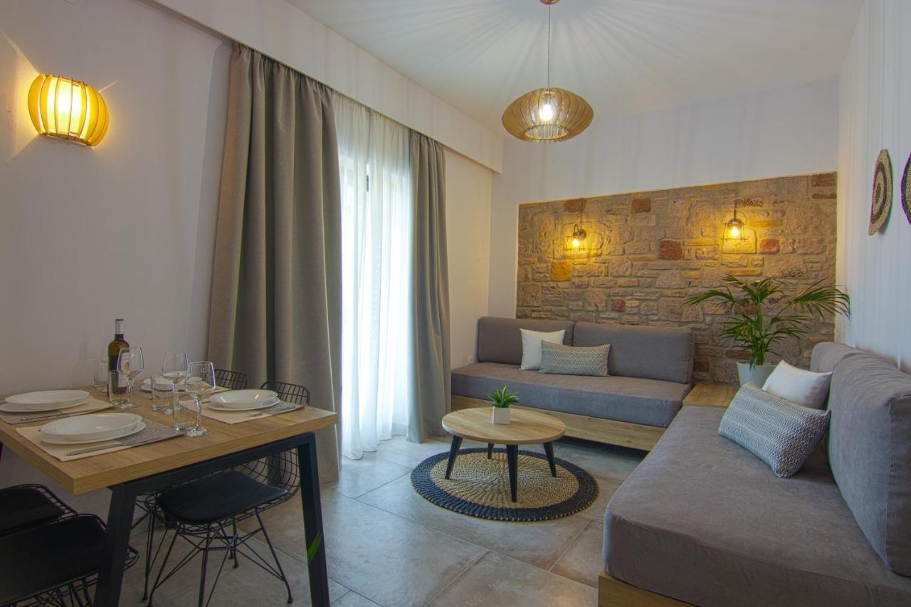 Onar Limnos II Luxury Apartments Moudhros Luaran gambar